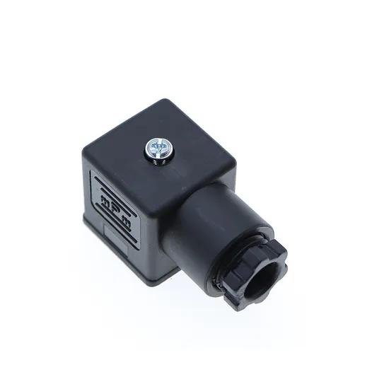 High-Performance Waterproof Solenoid Valve Connector for a-Type Plugs