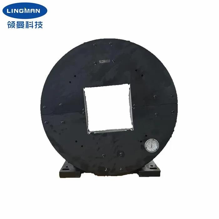 4 Jaw Pneumatic Square Hollow Automatic Front Chuck