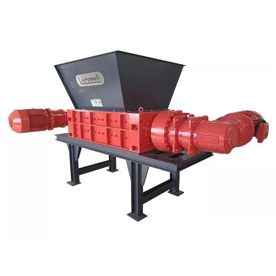 HDPE PP PVC PE Plastic Scrap Double Shaft Shredder Machine
