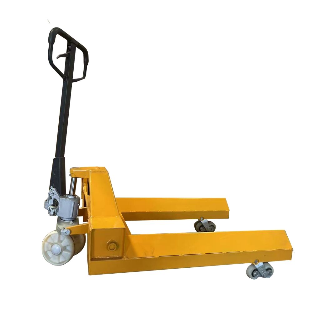 Manual Pump Truck 2 Ton 2.5 Ton Aluminium Foil Jumbo Rolls Hand Lifter / Trolley Cart