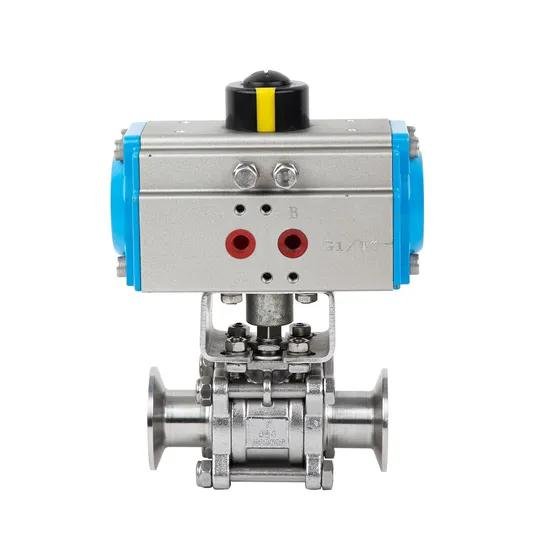 1inch Food Grade Sanitary Stainless Steel 3PCS Manual Ball Valve